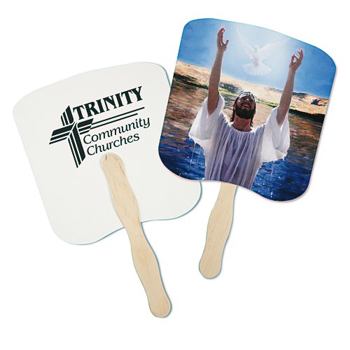 Hand Fan - Spiritual - Baptism Main Image