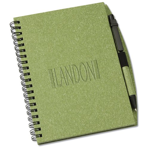 Recycled Nature Notebook w/Pen Main Image