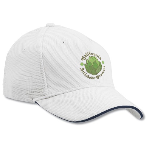 Nu-Fit Pique Mesh Sandwich Cap - Closeout Main Image