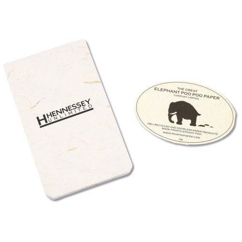 Elephant Poo Poo Paper Jotter Main Image