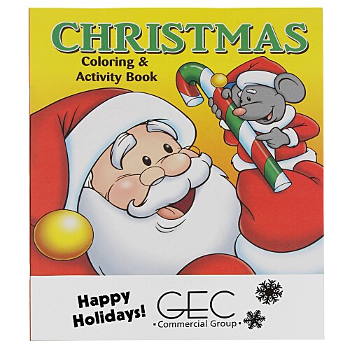 Christmas Coloring Book Main Image