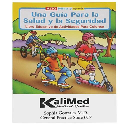 A Guide To Health & Safety Coloring Book - Spanish Main Image