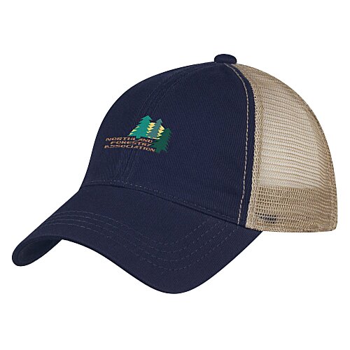 Washed Cotton Mesh Back Cap Main Image