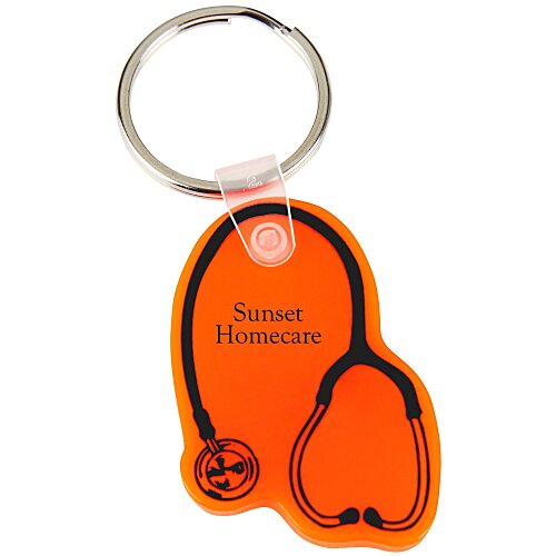 Stethoscope Soft Keychain - Translucent Main Image