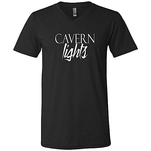 Bella+Canvas V-Neck T-Shirt - Men's - Screen Main Image