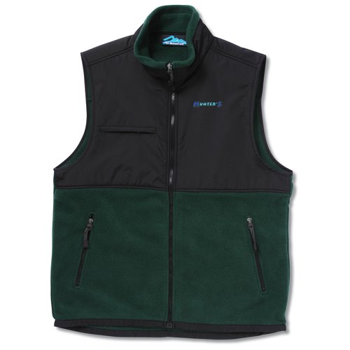 Surveyor Fleece Vest w/Nylon Panel - Men's Main Image