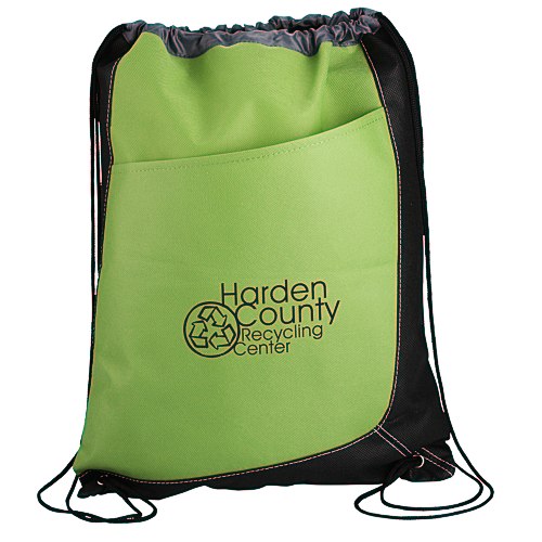 Trapezoid Drawstring Sportpack Main Image