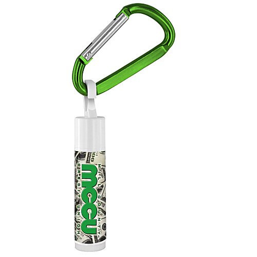 Lip Balm with Carabiner - Financial Main Image
