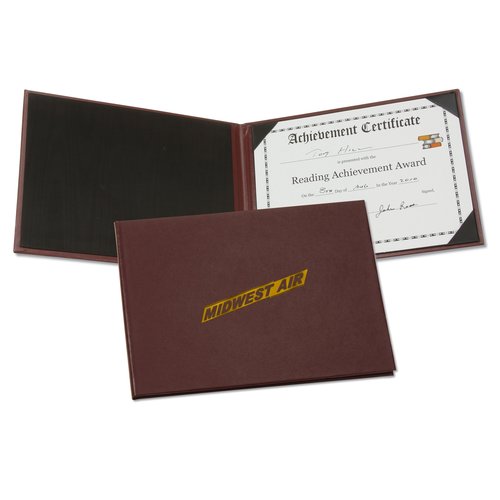 Hard Cover Certificate Holder Main Image
