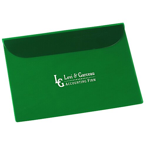 Large Document Portfolio - 12 inches x 16 inches - Translucent Main Image
