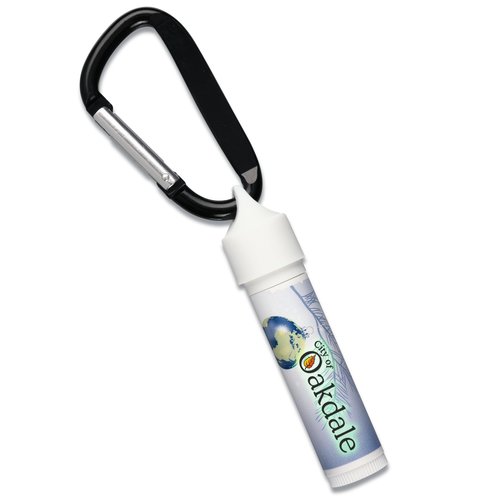 Holiday Value Lip Balm w/Carabiner - Globe Ornament Main Image