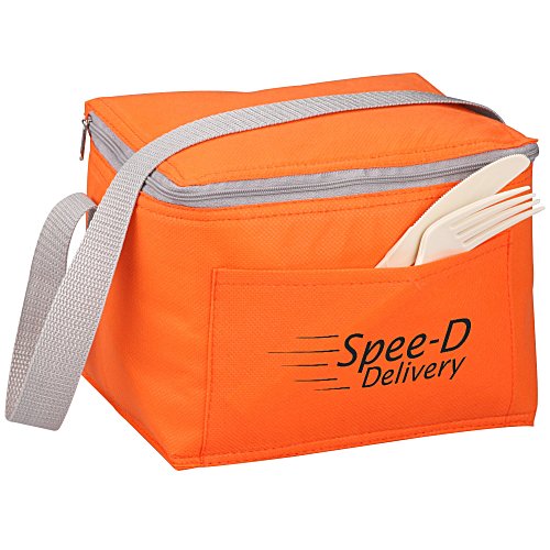 Vivid Non-Woven 6-Pack Cooler Main Image