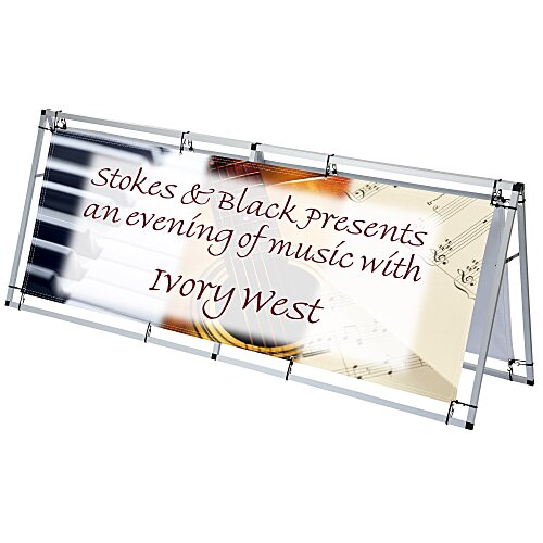 A-Frame Pro Outdoor Banner Sign - 8' Main Image