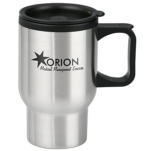 Stainless Steel Travel Mug - 16 oz. - 24 hr Main Image