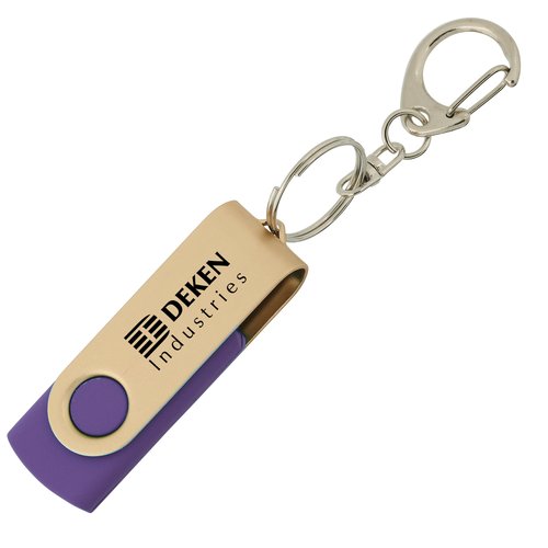Swing USB Drive - Gold - 16GB Main Image