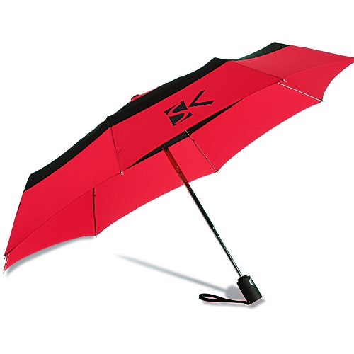 totes Auto Open/Close Colorblock Umbrella - 43" Arc Main Image