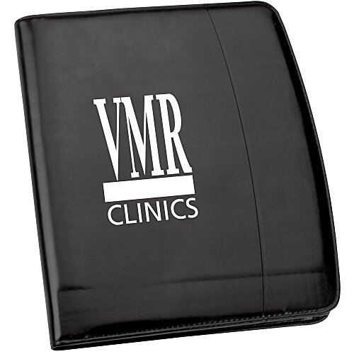 Windsor Reflections Zippered Padfolio Main Image