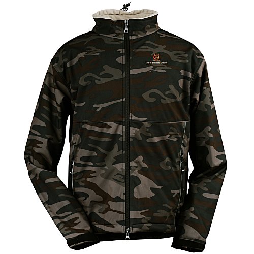 Clique Soft Shell Jacket - Men's - Camo Main Image