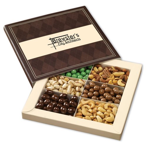 Diamond Gift Box - Chocolates & Nuts Main Image