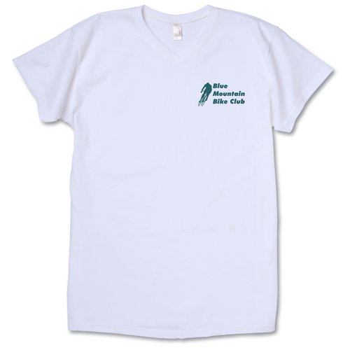 Anvil 5.4 oz. V-Neck - Ladies' - White Main Image