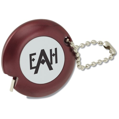 Thinline Key Tape Measure - Round - Closeout Main Image