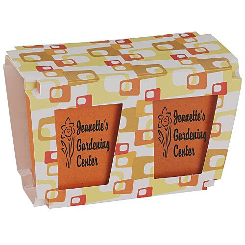 Promo Planter - Retro Orange - 2 Pack Main Image