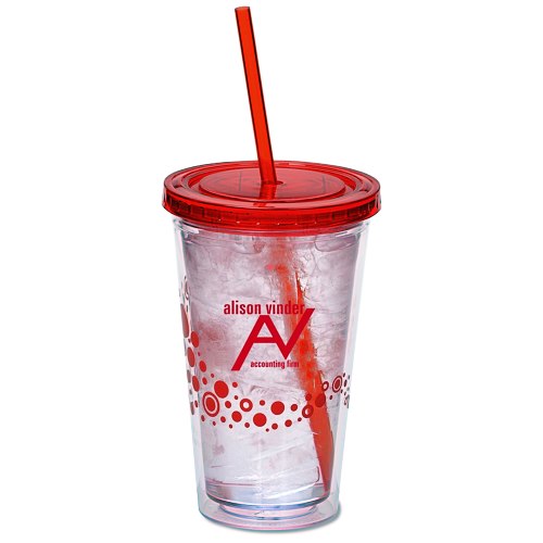 Dotty Color Scheme Spirit Tumbler - 16 oz. Main Image