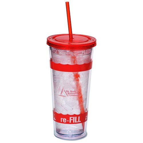 Wavy Color Scheme Spirit Tumbler - 20 oz. Main Image