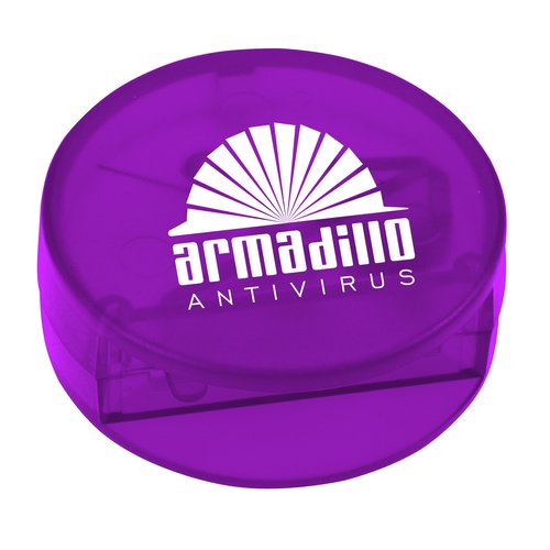 Round CD Opener - Translucent - Closeout Main Image