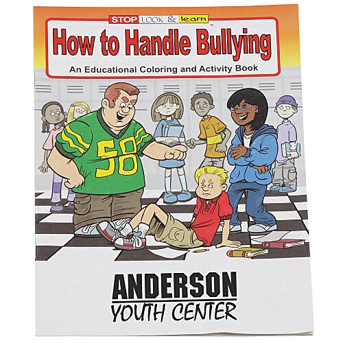 How to Handle Bullying Coloring Book Main Image