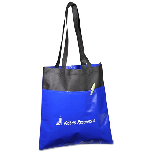 Laminated Duo-Tone Tote Main Image