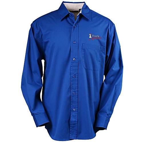 Peached Fine Line Twill Shirt - Men's Main Image