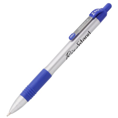 Zebra Z-Grip Pen - Silver Main Image