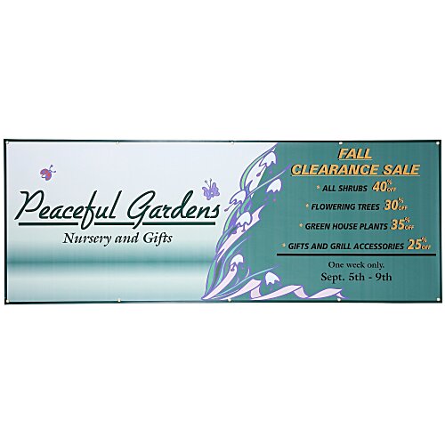 Value Indoor Banner - 3' x 8' Main Image