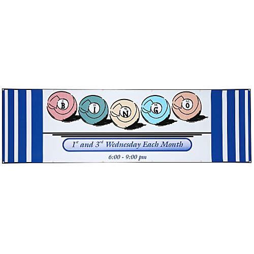Value Indoor Banner - 3' x 10' Main Image