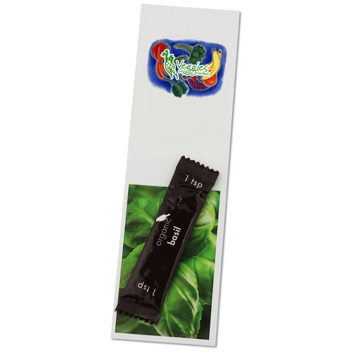 Recipe Bookmark with Basil Main Image