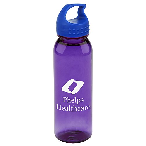 Outdoor Bottle with Crest Lid - 24 oz. Main Image