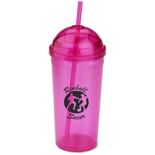 Arch Acrylic Tumbler w/Straw - 24 oz. Main Image