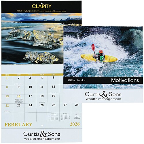 Empowering Thoughts Calendar - Stapled Main Image