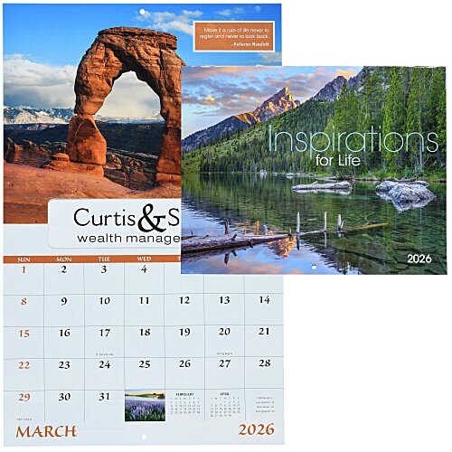 Inspirations for Life Calendar - Window Main Image