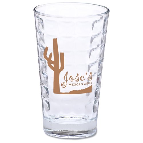 Squared Design Beverage Glass - 13 oz. Main Image