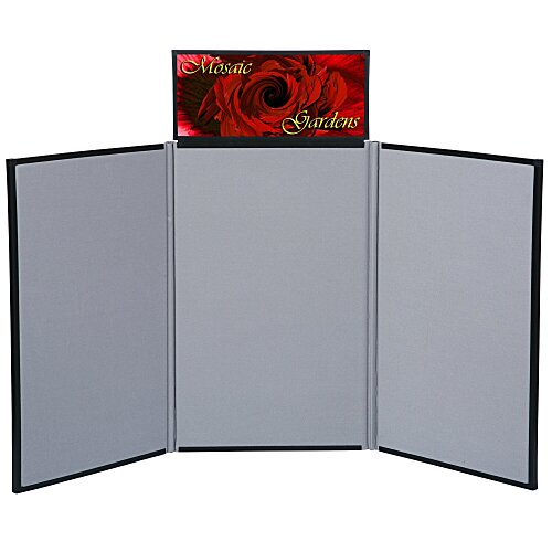 Fold N Go Tabletop Display - 4' - Header Main Image