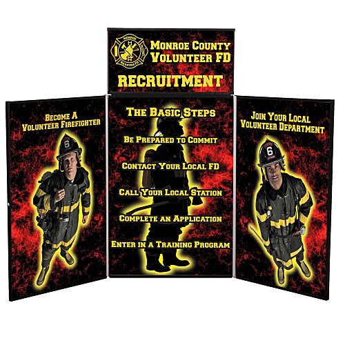 Fold N Go Tabletop Display - 6 feet - Full Color Main Image