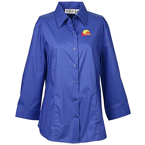 Maternity Stretch Broadcloth Blouse Main Image