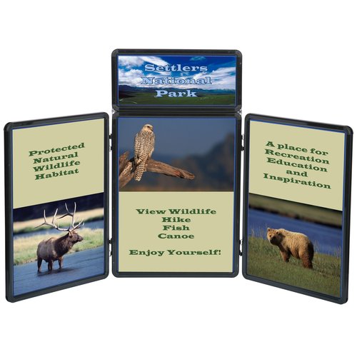 Show N Write Tabletop Display - 4 feet - Full Color Main Image