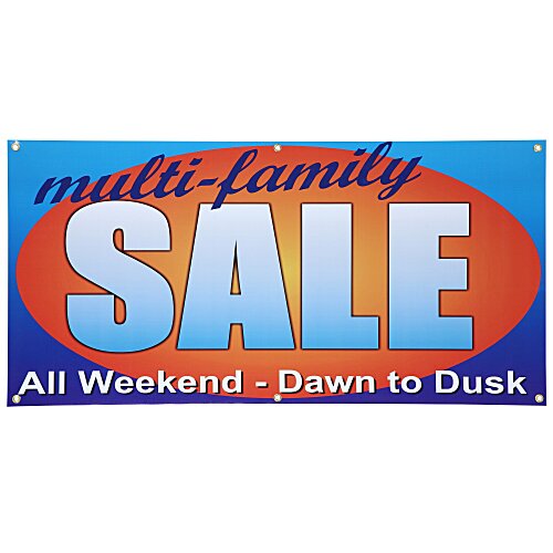 Value Indoor Banner - 2' x 4' Main Image