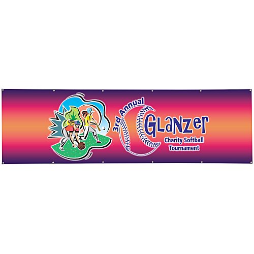Value Outdoor Banner - 3' x 10' Main Image