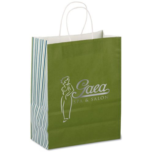 Fashion Paper Shopper - Stripes DuJour Main Image