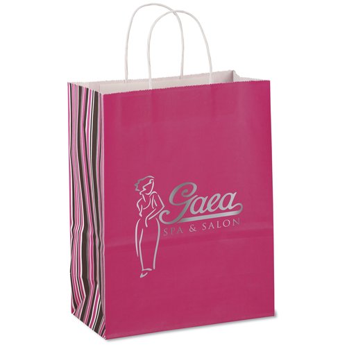 Fashion Paper Shopper - Neapolitan Stripes Main Image