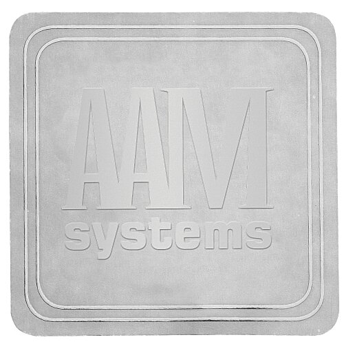 Embossed Seal by the Roll - Square - 1-1/2" x 1-1/2" Main Image